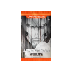UniVersus CCG - Attack On Titan - Apocalypse Booster Pack(Universus Ccg Attack On Titan Apocalypse Booster Pack)