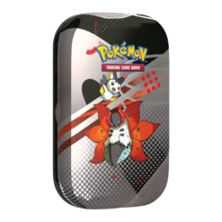 Pokemon TCG - Scarlet & Violet - Black Bolt & White Flare - Mini Tin(Pokemon Tcg Scarlet Violet Black Bolt White Flare Mini Tin) -The Card Vault Store Black Bolt White Flare Tin B Side