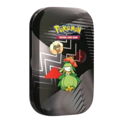 Pokemon TCG - Scarlet & Violet - Black Bolt & White Flare - Mini Tin(Pokemon Tcg Scarlet Violet Black Bolt White Flare Mini Tin) -The Card Vault Store Black Bolt White Flare Tin C Side