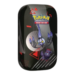Pokemon TCG - Scarlet & Violet - Black Bolt & White Flare - Mini Tin(Pokemon Tcg Scarlet Violet Black Bolt White Flare Mini Tin) -The Card Vault Store Black Bolt White Flare Tin D Side