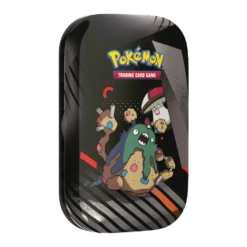 Pokemon TCG - Scarlet & Violet - Black Bolt & White Flare - Mini Tin(Pokemon Tcg Scarlet Violet Black Bolt White Flare Mini Tin) -The Card Vault Store Black Bolt White Flare Tin H Side