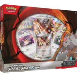 Pokemon TCG - Scarlet & Violet - Bloodmoon Ursaluna Ex Collection Box(Pokemon Tcg Scarlet Violet Bloodmoon Ursaluna Ex Collection Box)