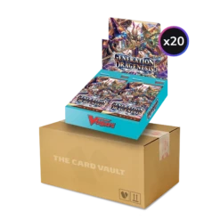 Cardfight!! Vanguard - Generation Dragenesis - Display Case (20 Boxes)(Cardfight Vanguard Generation Dragenesis Display Case 20 Boxes)