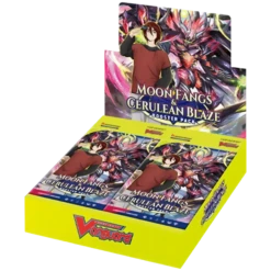 Cardfight!! Vanguard - Moon Fangs & Cerulean Blaze - Booster Box (16 Packs)(Cardfight Vanguard Moon Fangs Cerulean Blaze Booster Box 16 Packs)