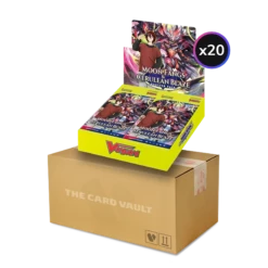 Cardfight!! Vanguard - Moon Fangs & Cerulean Blaze - Display Case (20 Boxes)(Cardfight Vanguard Moon Fangs Cerulean Blaze Display Case 20 Boxes)