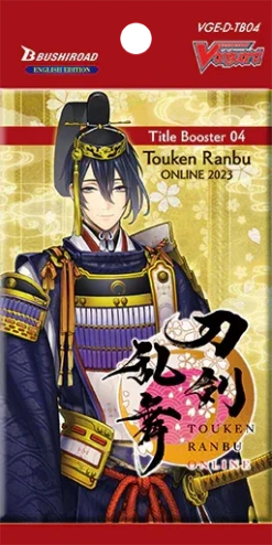 Cardfight!! Vanguard - OverDress - Touken Ranbu Online 2023 - Booster Pack(Cardfight Vanguard Overdress Touken Ranbu Online 2023 Booster Pack)