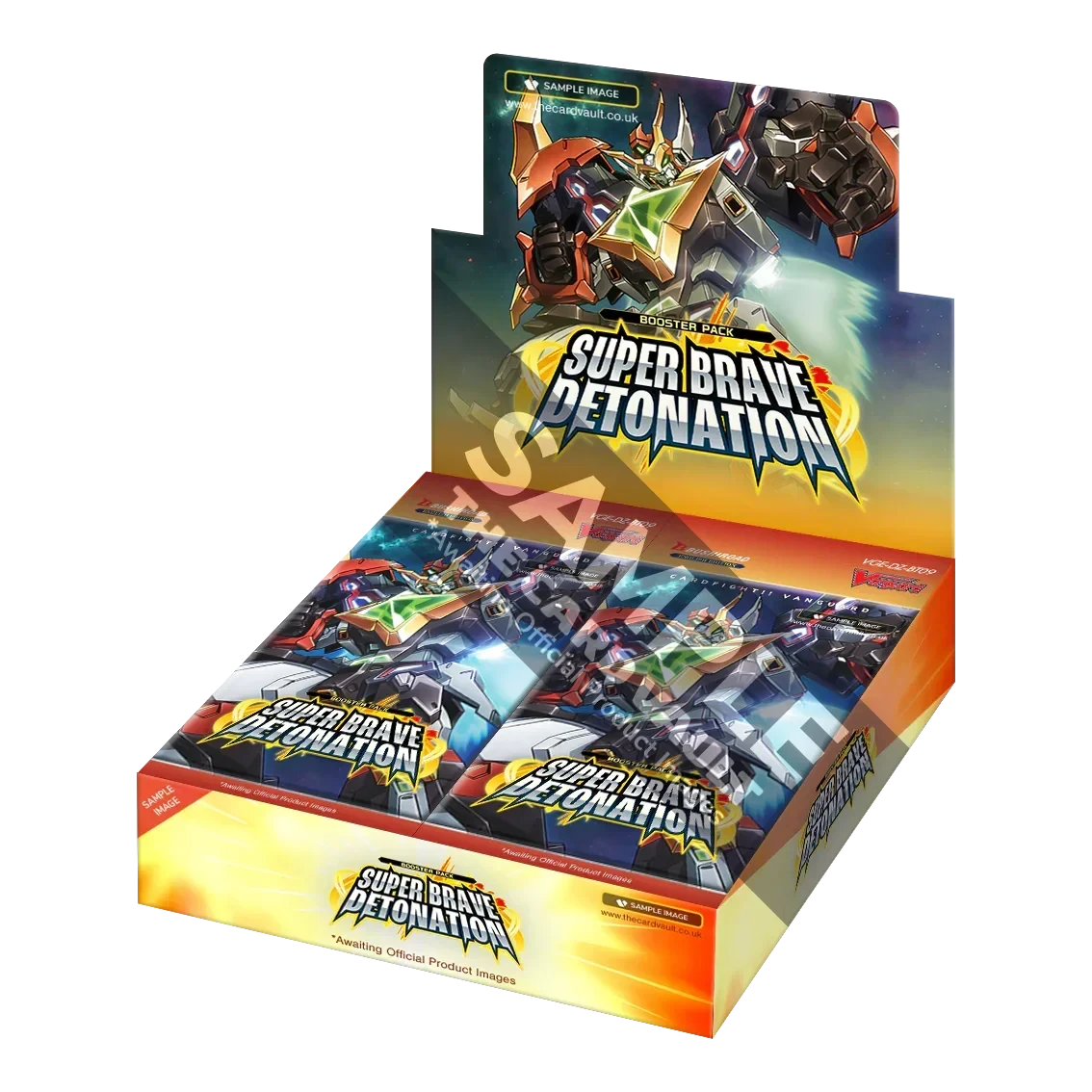 Cardfight!! Vanguard - Super Brave Detonation - Booster Box (16 Packs)(Cardfight Vanguard Super Brave Detonation Booster Box 16 Packs) 1 Cardfight!! Vanguard - Super Brave Detonation - Booster Box (16 Packs)(Cardfight Vanguard Super Brave Detonation Booster Box 16 Packs)