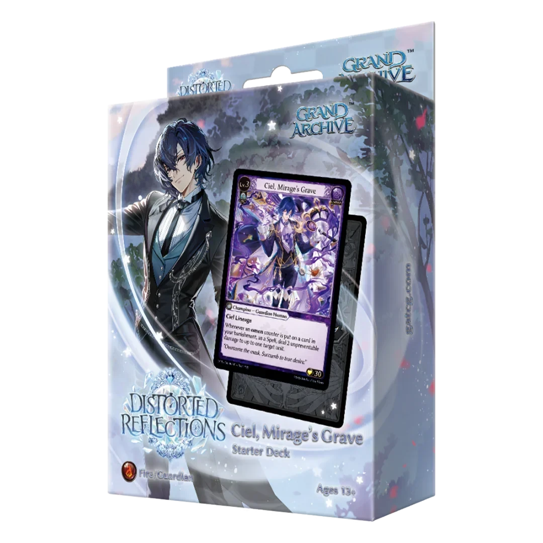 Grand Archive TCG - Distorted Reflections - Starter Deck - Ciel, Mirages Grave(Grand Archive Tcg Distorted Relfections Starter Deck Ciel Mirages Grave) 1 Grand Archive TCG - Distorted Reflections - Starter Deck - Ciel, Mirages Grave(Grand Archive Tcg Distorted Relfections Starter Deck Ciel Mirages Grave)