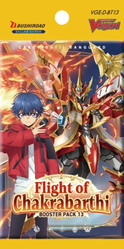 Cardfight!! Vanguard - Flight Of Chakrabarthi - Booster Pack(Cardfight Vanguard Flight Of Chakrabarthi Booster Pack)