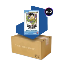 Dragon Ball Super CG Fusion World - Manga Booster (SB01) - Display Case (12x Booster Boxes)(Dragon Ball Super Cg Fusion World Manga Booster Sb01 Display Case 12x Booster Boxes)