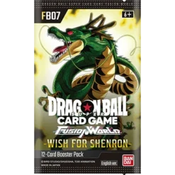 Dragon Ball Super CG Fusion World - Wish For Shenron (FB07) - Booster Pack(Dragon Ball Super Cg Fusion World Fb07 Booster Pack)