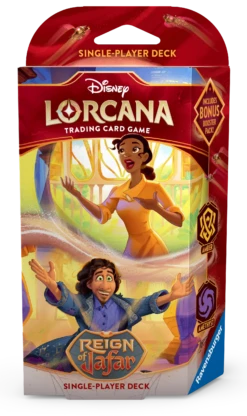 Disney - Lorcana TCG - Reign Of Jafar - Starter Deck - Tiana & Bruno(Disney Lorcana Tcg Reign Of Jafar Starter Deck Tiana Bruno)