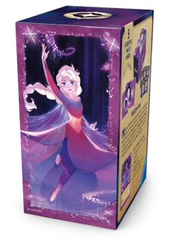 Disney - Lorcana TCG - Fabled - Gift Box - Elsa(Disney Lorcana Tcg Fabled Gift Box Elsa) -The Card Vault Store DLC S9 Gift Set OuterBox Front angled EN