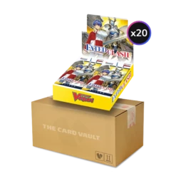 Cardfight!! Vanguard - Fated Clash - Display Case (20x Booster Boxes)(Cardfight Vanguard Fated Clash Display Case 20x Booster Boxes)