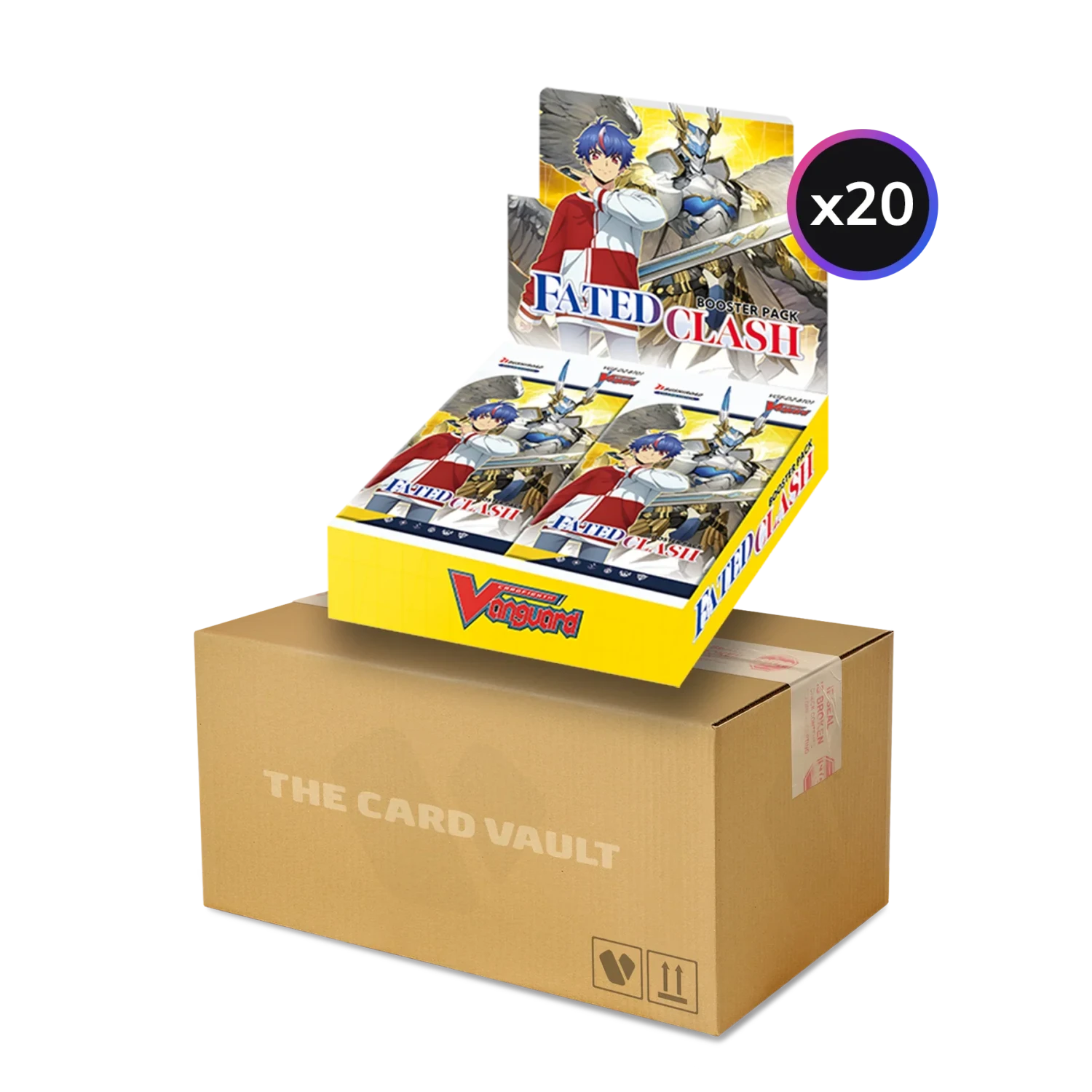 Cardfight!! Vanguard - Fated Clash - Display Case (20x Booster Boxes)(Cardfight Vanguard Fated Clash Display Case 20x Booster Boxes) 1 Cardfight!! Vanguard - Fated Clash - Display Case (20x Booster Boxes)(Cardfight Vanguard Fated Clash Display Case 20x Booster Boxes)