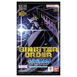 Digimon Card Game - Sinister Order (EX10) - Booster Pack(Digimon Card Game Sinister Order Ex10 Booster Pack)