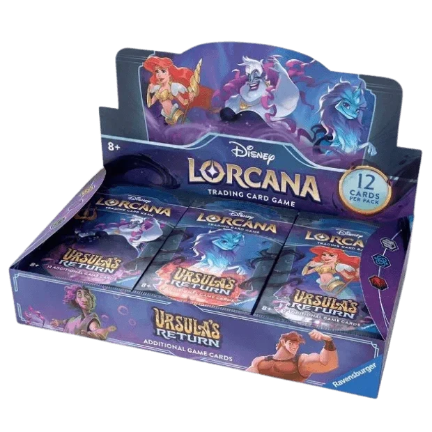 Disney - Lorcana TCG - Ursula’s Return - Booster Box (24 Packs)(Disney Lorcana Tcg Ursula S Return Booster Box 24 Packs) 1 Disney - Lorcana TCG - Ursula’s Return - Booster Box (24 Packs)(Disney Lorcana Tcg Ursula S Return Booster Box 24 Packs)