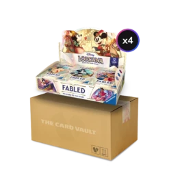 Disney - Lorcana TCG - Fabled - Display Case (4x Booster Boxes)(Disney Lorcana Tcg Fabled Display Case 4x Booster Boxes)