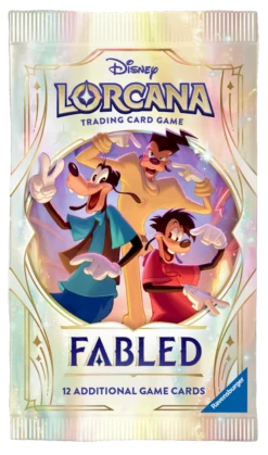 Disney - Lorcana TCG - Fabled - Display Case (4x Booster Boxes)(Disney Lorcana Tcg Fabled Display Case 4x Booster Boxes) -The Card Vault Store Disney Lorcana Fabled Booster Pack Goof Troop 1