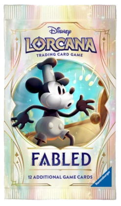 Disney - Lorcana TCG - Fabled - Display Case (4x Booster Boxes)(Disney Lorcana Tcg Fabled Display Case 4x Booster Boxes) -The Card Vault Store Disney Lorcana Fabled Booster Pack Willie 1
