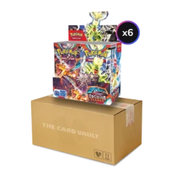 Pokemon TCG - Scarlet & Violet - Obsidian Flames - Display Case (6x Booster Boxes)(Pokemon Tcg Scarlet Violet Obsidian Flames Display Case 6x Booster Boxes)