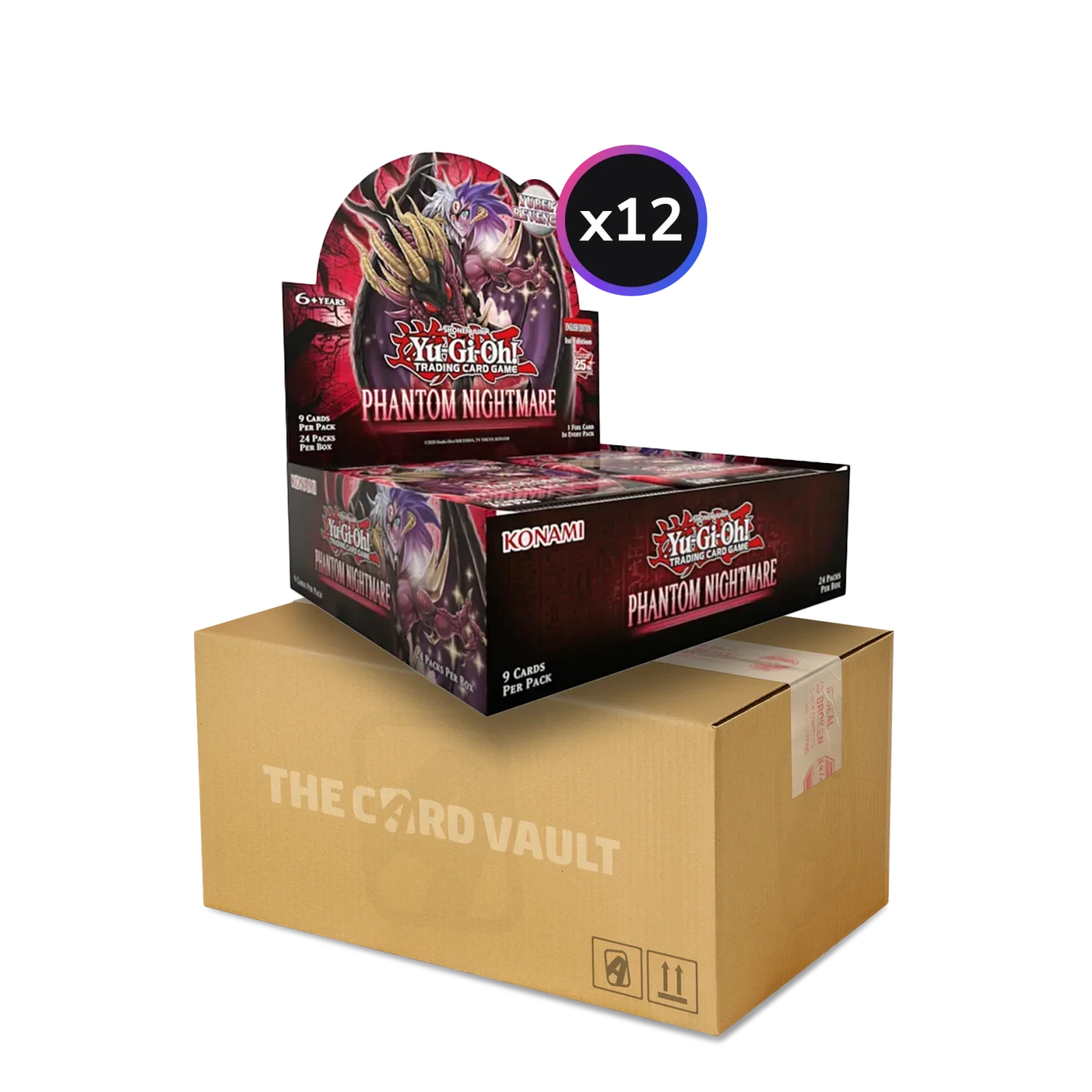 Yu-Gi-Oh! TCG - Phantom Nightmare - Display Case (12x Booster Boxes)(Yu Gi Oh Tcg Phantom Nightmare Display Case 12x Booster Boxes) 1 Yu-Gi-Oh! TCG - Phantom Nightmare - Display Case (12x Booster Boxes)(Yu Gi Oh Tcg Phantom Nightmare Display Case 12x Booster Boxes)