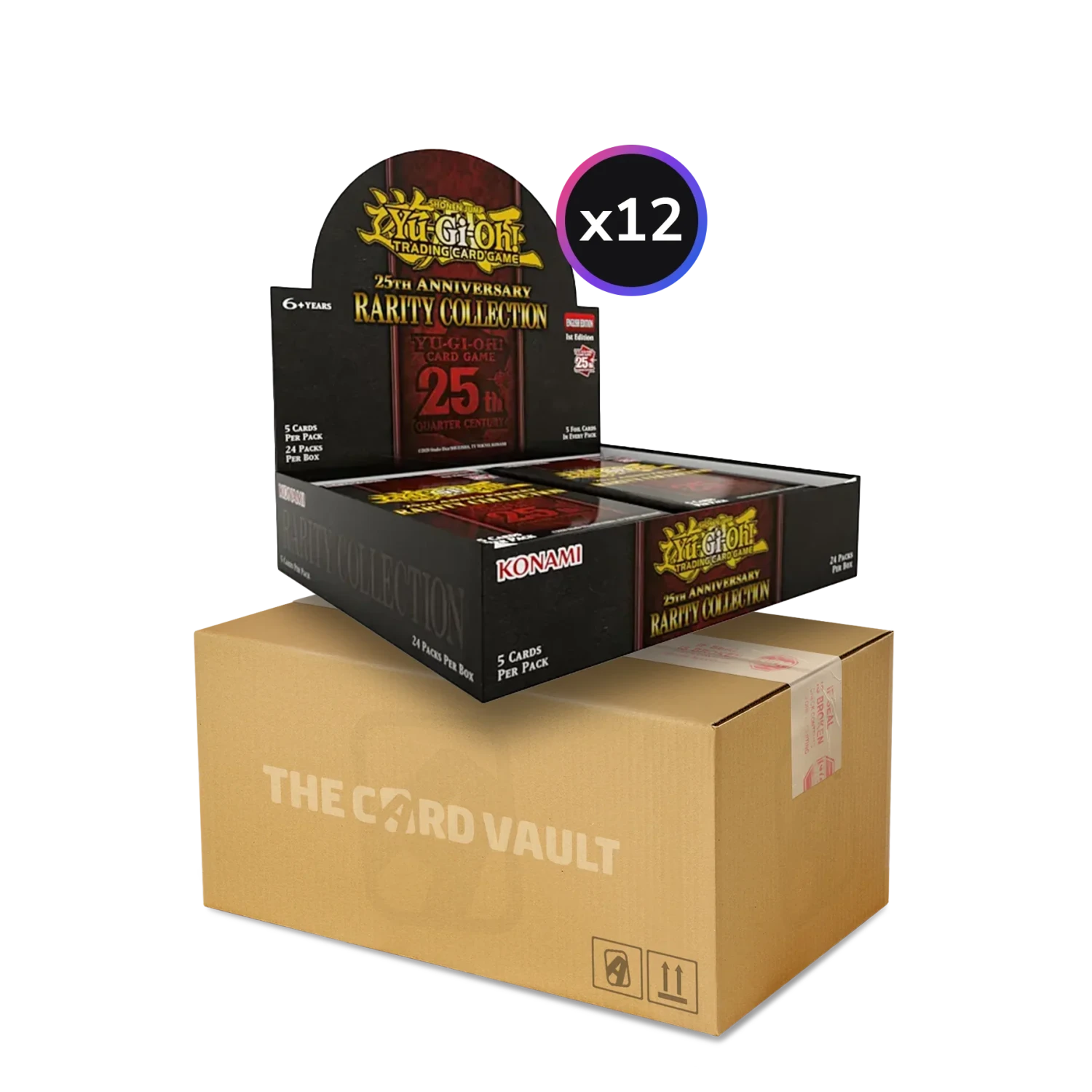 Yu-Gi-Oh! TCG - 25th Anniversary Rarity Collection - Display Case (12x Booster Boxes)(Yu Gi Oh Tcg 25th Anniversary Rarity Collection Display Case 12x Booster Boxes) 1 Yu-Gi-Oh! TCG - 25th Anniversary Rarity Collection - Display Case (12x Booster Boxes)(Yu Gi Oh Tcg 25th Anniversary Rarity Collection Display Case 12x Booster Boxes)