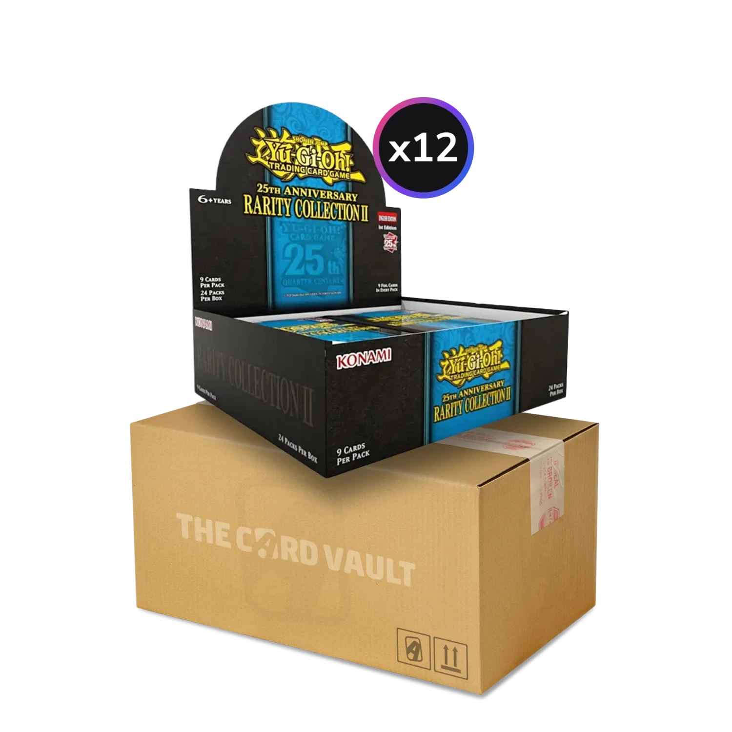 Yu-Gi-Oh! TCG - 25th Anniversary Rarity Collection 2 - Display Case (12x Booster Boxes)(Yu Gi Oh Tcg 25th Anniversary Rarity Collection 2 Display Case 12x Booster Boxes) 1 Yu-Gi-Oh! TCG - 25th Anniversary Rarity Collection 2 - Display Case (12x Booster Boxes)(Yu Gi Oh Tcg 25th Anniversary Rarity Collection 2 Display Case 12x Booster Boxes)