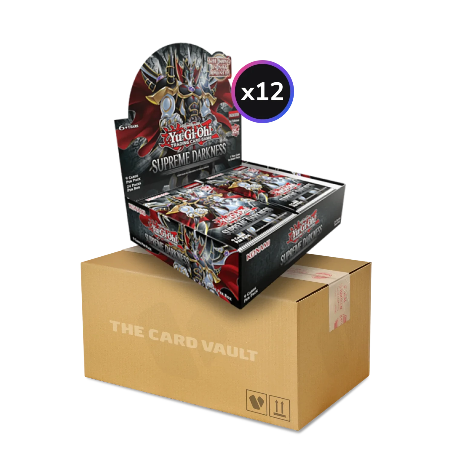 Yu-Gi-Oh! TCG - Supreme Darkness - Display Case (12x Booster Boxes) (1st Edition)(Yu Gi Oh Tcg Supreme Darkness Display Case 12x Booster Boxes First Edition) 1 Yu-Gi-Oh! TCG - Supreme Darkness - Display Case (12x Booster Boxes) (1st Edition)(Yu Gi Oh Tcg Supreme Darkness Display Case 12x Booster Boxes First Edition)