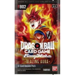 Dragon Ball Super CG Fusion World - Blazing Aura (FB02) - Booster Pack(Dragon Ball Super Cg Fusion World Blazing Aura Fb02 Booster Pack)