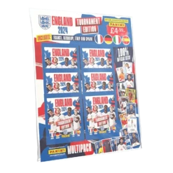 Panini - England 2024 Tournament Edition Football (Soccer) Sticker Collection - Multipack(Panini England 2024 Tournament Edition Football Soccer Sticker Collection Multipack)