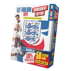 Panini - England 2024 Tournament Edition Football (Soccer) Sticker Collection - Pocket Tin(Panini England 2024 Tournament Edition Football Soccer Sticker Collection Pocket Tin)