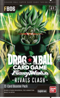 Dragon Ball Super CG Fusion World - Rivals Clash (FB06) - Booster Pack(Dragon Ball Super Cg Fusion World Set 06 Fb06 Booster Pack)