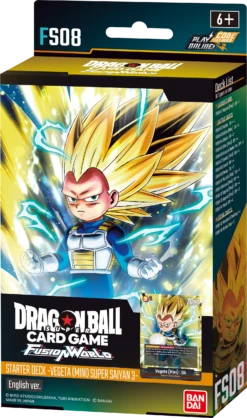 Dragon Ball Super CG Fusion World - Starter Deck - Vegeta (Mini) Super Saiyan 3 (FS08)(Dragon Ball Super Cg Fusion World Starter Deck Vegeta Mini Super Saiyan 3 Fs08)