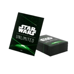 Gamegenic - Star Wars: Unlimited - Art Sleeves - Space Green(Gamegenic Star Wars Unlimited Art Sleeves Space Green) 5 Gamegenic - Star Wars: Unlimited - Art Sleeves - Space Green(Gamegenic Star Wars Unlimited Art Sleeves Space Green) -The Card Vault Store GG SWH Art Sleeves Card Back Green 0001