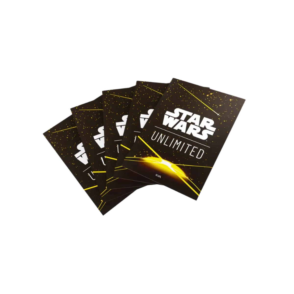 Gamegenic - Star Wars: Unlimited - Art Sleeves - Space Yellow(Gamegenic Star Wars Unlimited Art Sleeves Space Yellow) 1 Gamegenic - Star Wars: Unlimited - Art Sleeves - Space Yellow(Gamegenic Star Wars Unlimited Art Sleeves Space Yellow)