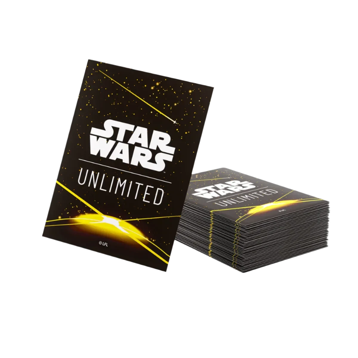 Gamegenic - Star Wars: Unlimited - Art Sleeves - Space Yellow(Gamegenic Star Wars Unlimited Art Sleeves Space Yellow) 3 Gamegenic - Star Wars: Unlimited - Art Sleeves - Space Yellow(Gamegenic Star Wars Unlimited Art Sleeves Space Yellow) - Image 3