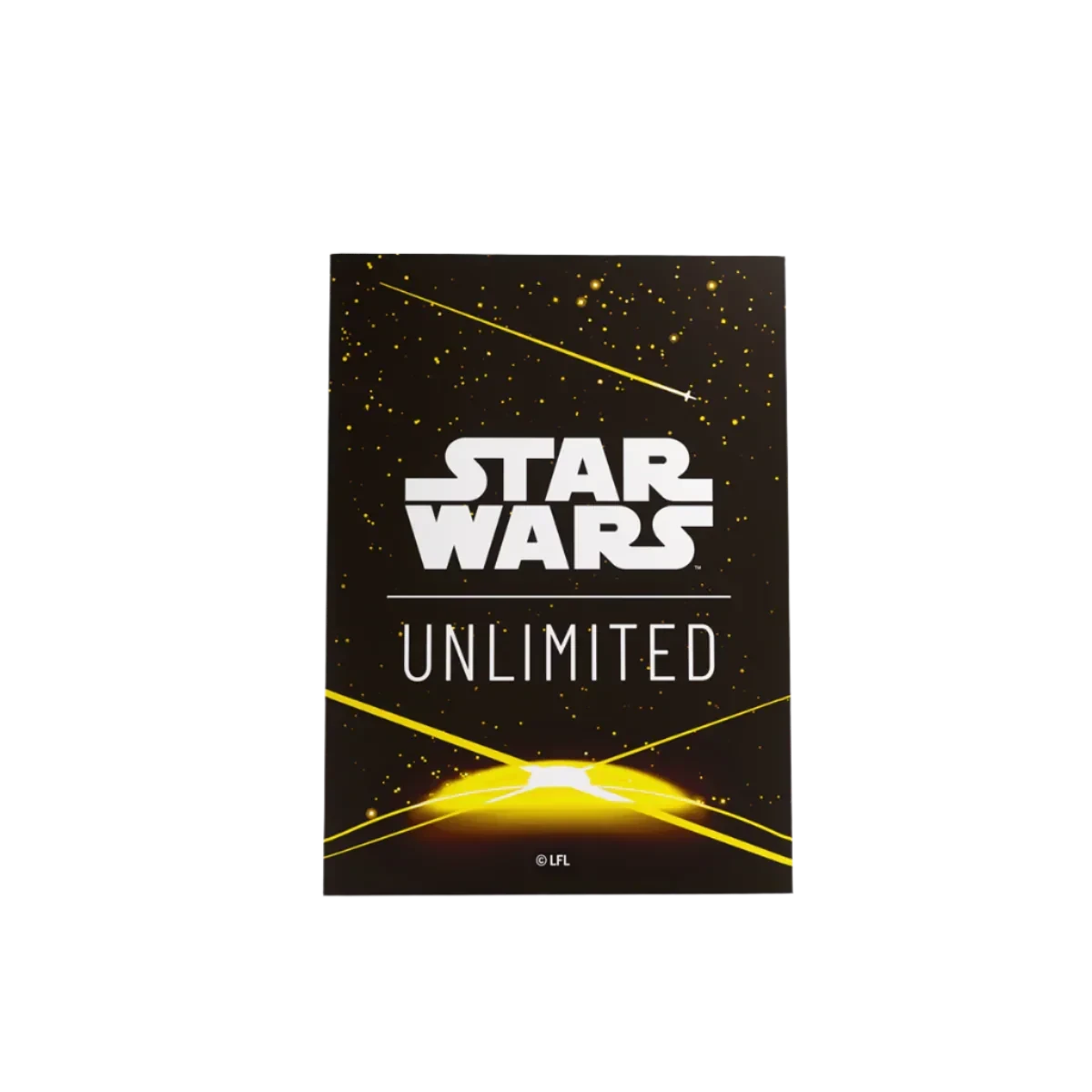 Gamegenic - Star Wars: Unlimited - Art Sleeves - Space Yellow(Gamegenic Star Wars Unlimited Art Sleeves Space Yellow) 2 Gamegenic - Star Wars: Unlimited - Art Sleeves - Space Yellow(Gamegenic Star Wars Unlimited Art Sleeves Space Yellow) - Image 2