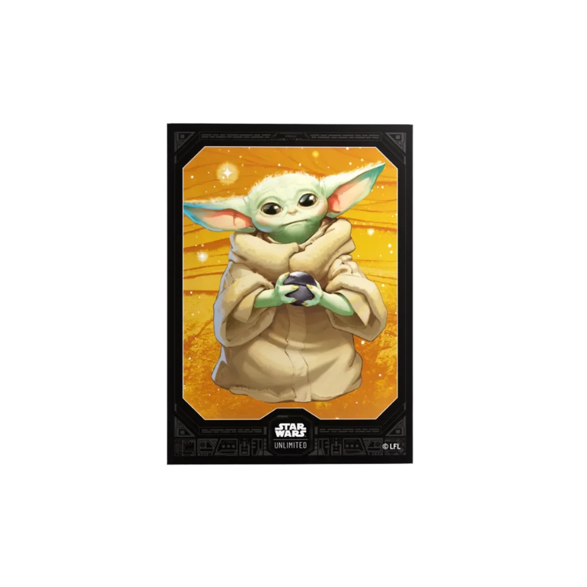 Gamegenic - Star Wars: Unlimited - Art Sleeves - Grogu(Gamegenic Star Wars Unlimited Art Sleeves Grogu) 2 Gamegenic - Star Wars: Unlimited - Art Sleeves - Grogu(Gamegenic Star Wars Unlimited Art Sleeves Grogu) - Image 2