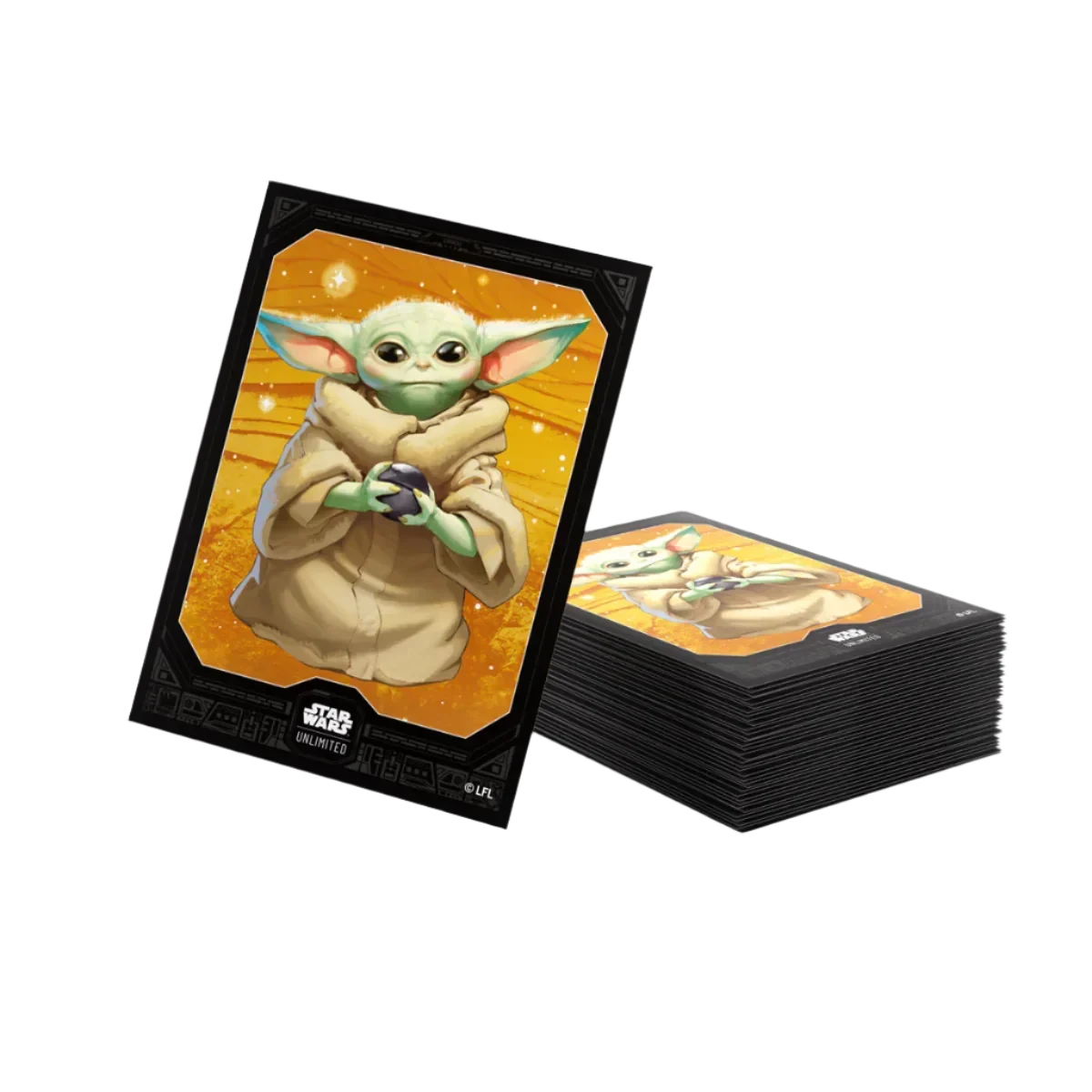 Gamegenic - Star Wars: Unlimited - Art Sleeves - Grogu(Gamegenic Star Wars Unlimited Art Sleeves Grogu) 3 Gamegenic - Star Wars: Unlimited - Art Sleeves - Grogu(Gamegenic Star Wars Unlimited Art Sleeves Grogu) - Image 3