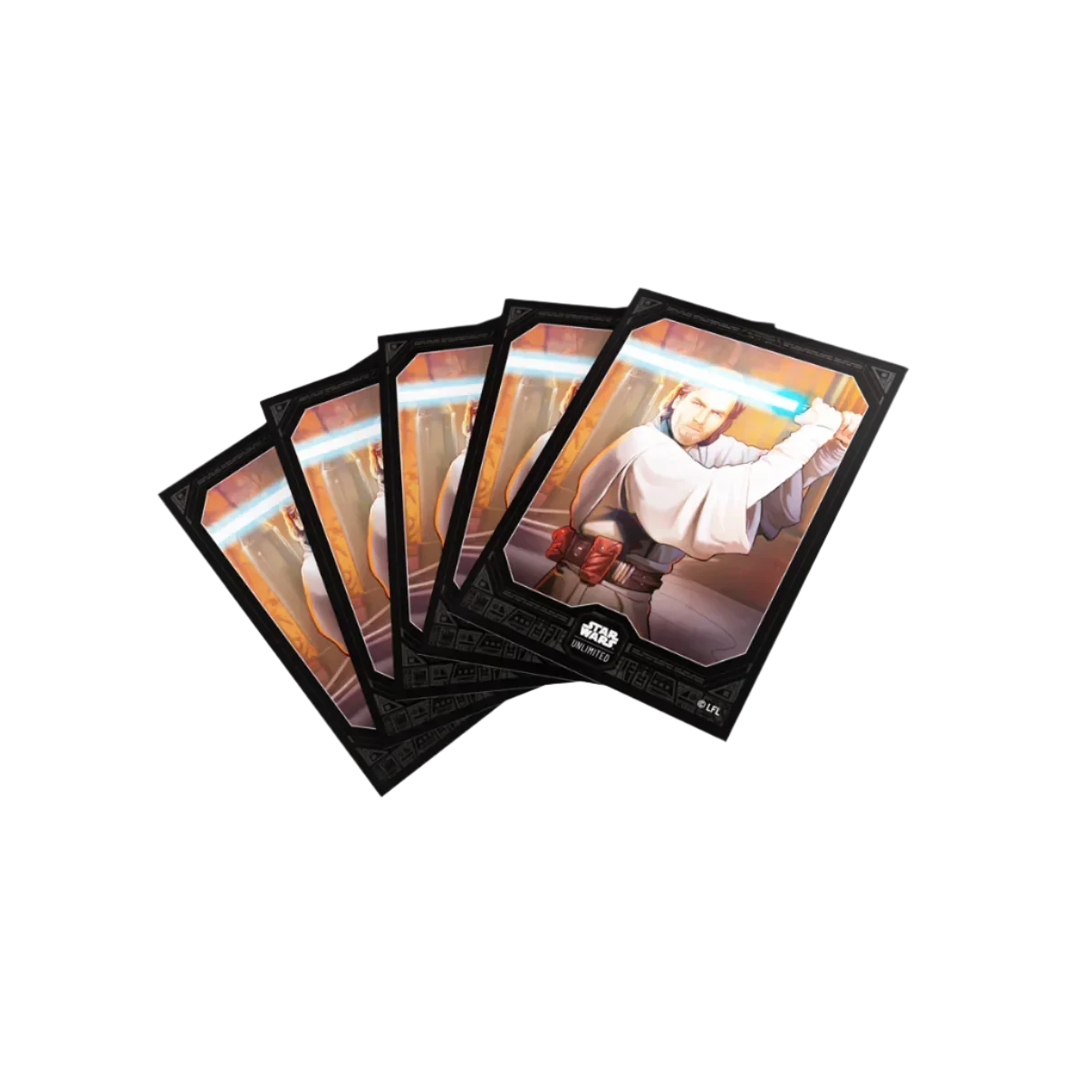 Gamegenic - Star Wars: Unlimited - Art Sleeves - Obi-Wan Kenobi(Gamegenic Star Wars Unlimited Art Sleeves Obi Wan Kenobi) 1 Gamegenic - Star Wars: Unlimited - Art Sleeves - Obi-Wan Kenobi(Gamegenic Star Wars Unlimited Art Sleeves Obi Wan Kenobi)