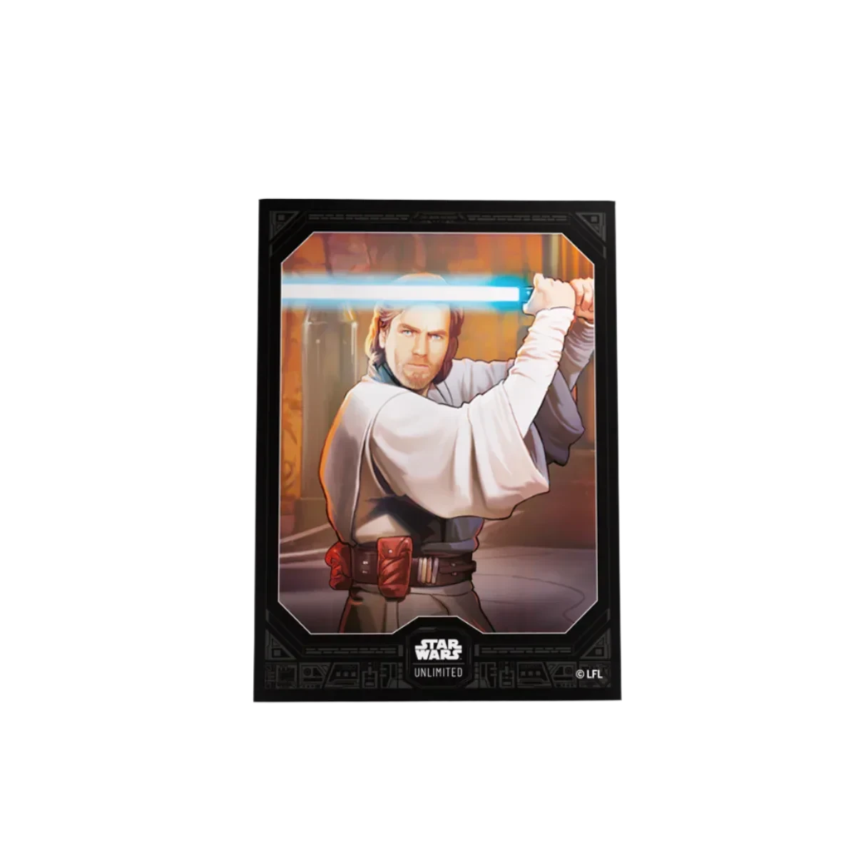 Gamegenic - Star Wars: Unlimited - Art Sleeves - Obi-Wan Kenobi(Gamegenic Star Wars Unlimited Art Sleeves Obi Wan Kenobi) 2 Gamegenic - Star Wars: Unlimited - Art Sleeves - Obi-Wan Kenobi(Gamegenic Star Wars Unlimited Art Sleeves Obi Wan Kenobi) - Image 2