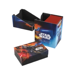 Gamegenic - Star Wars: Unlimited - Soft Crate - Rey/Kylo Ren(Gamegenic Star Wars Unlimited Soft Crate Rey Kylo Ren) -The Card Vault Store GG SWH SoftCrate Rey Kylo Ren 0008