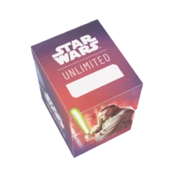 Gamegenic - Star Wars: Unlimited - Soft Crate - Qui-Gon Jinn(Gamegenic Star Wars Unlimited Soft Crate Qui Gon Jinn) -The Card Vault Store GG SWH SoftCrate Set 5 Qui Gon Jinn 0003