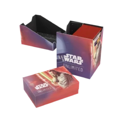 Gamegenic - Star Wars: Unlimited - Soft Crate - Qui-Gon Jinn(Gamegenic Star Wars Unlimited Soft Crate Qui Gon Jinn) -The Card Vault Store GG SWH SoftCrate Set 5 Qui Gon Jinn 0008