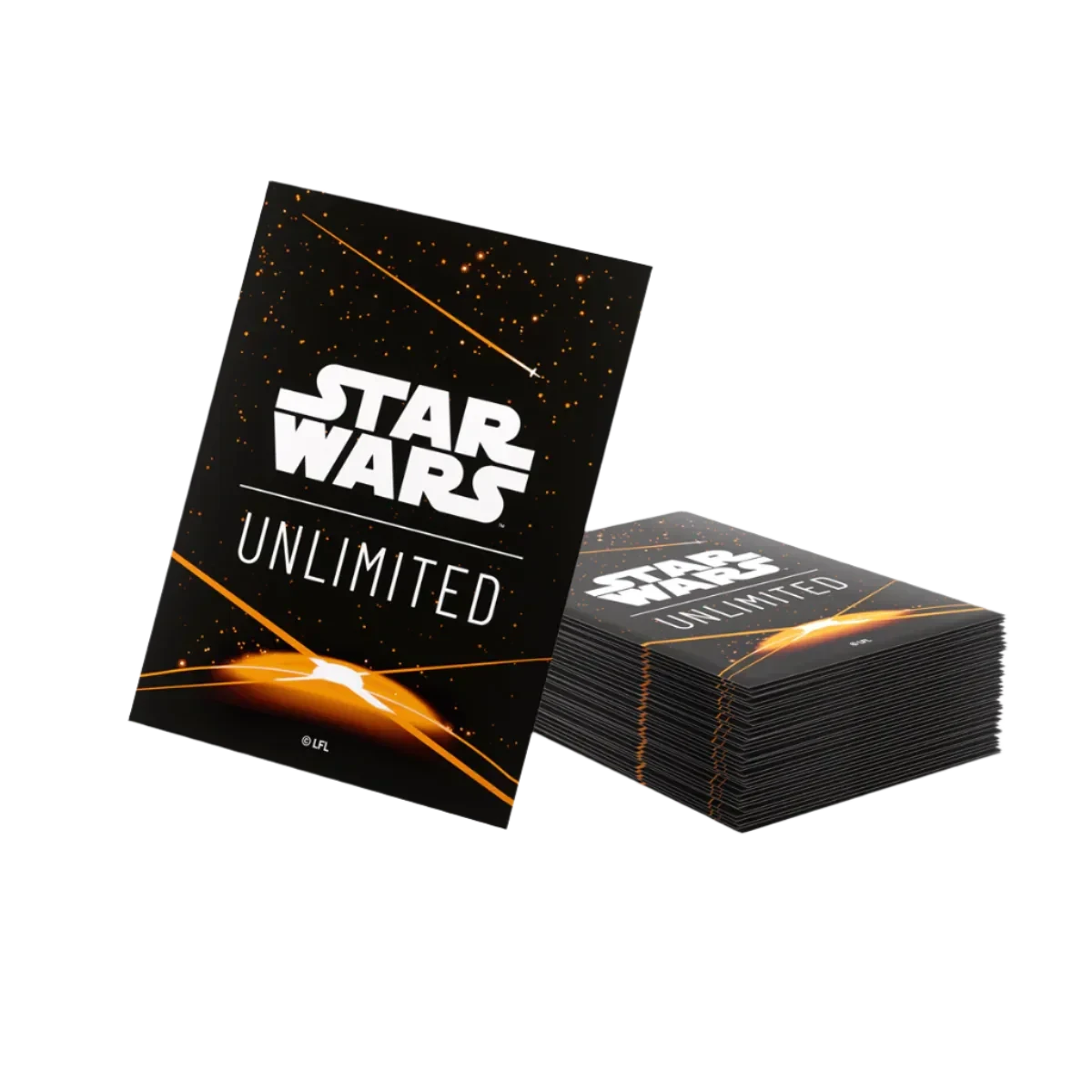 Gamegenic - Star Wars: Unlimited - Art Sleeves - Space Orange(Gamegenic Star Wars Unlimited Art Sleeves Space Orange) 3 Gamegenic - Star Wars: Unlimited - Art Sleeves - Space Orange(Gamegenic Star Wars Unlimited Art Sleeves Space Orange) - Image 3