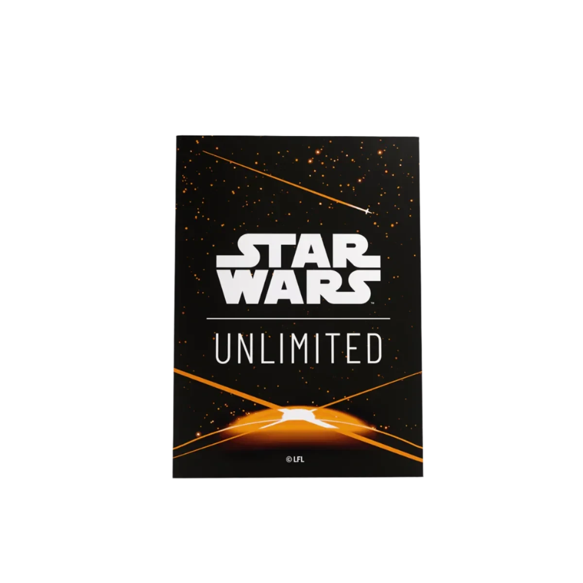 Gamegenic - Star Wars: Unlimited - Art Sleeves - Space Orange(Gamegenic Star Wars Unlimited Art Sleeves Space Orange) 2 Gamegenic - Star Wars: Unlimited - Art Sleeves - Space Orange(Gamegenic Star Wars Unlimited Art Sleeves Space Orange) - Image 2