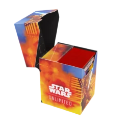 Gamegenic - Star Wars: Unlimited - Soft Crate - Luke/Darth Vader(Gamegenic Star Wars Unlimited Soft Crate Luke Darth Vader) -The Card Vault Store GG SWU SoftCrate LukeVader 0004