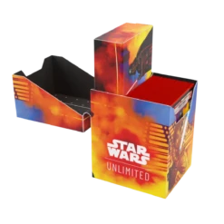 Gamegenic - Star Wars: Unlimited - Soft Crate - Luke/Darth Vader(Gamegenic Star Wars Unlimited Soft Crate Luke Darth Vader) -The Card Vault Store GG SWU SoftCrate LukeVader 0007