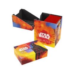 Gamegenic - Star Wars: Unlimited - Soft Crate - Luke/Darth Vader(Gamegenic Star Wars Unlimited Soft Crate Luke Darth Vader) -The Card Vault Store GG SWU SoftCrate LukeVader 0008